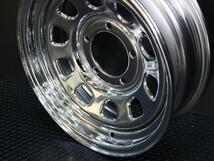 新型 ジムニー ホイール！TSW デイトナクローム 16X5.5J-18 GEOLANDAR A/T G015 185/85R16 タイヤセット　JB64 JB23などに！_画像4