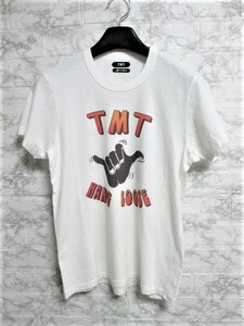 ★TMT ティーエムティー ロゴ プリント ヴィンテージ Tシャツ/メンズ/S☆新品