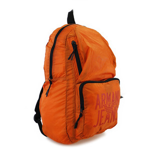 *ARMANI JEANS Armani Jeans bag rucksack backpack * orange * new goods 
