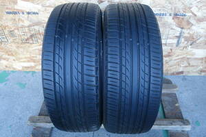 ８分山 .夏タイヤ 185/55R15 ヨコハマ ECOS ES300 2本 g-73