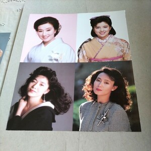 ★日本遺産級!!お宝発掘!!『週刊朝日』表紙集!!87年★沢口靖子、石川さゆり、島田陽子、山本富士子、薬師丸ひろ子★A4版切り抜き2頁★ 