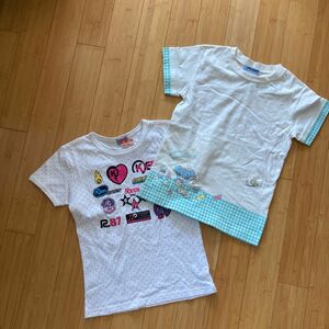 ★未使用★ポンポネット★ナルミヤ★Tシャツ★二枚★150cm