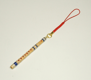  special order 3 miniature pipe Ft89 Mini pipe 7cm transverse flute shinobue decoration cord total volume shinobue wooden handmade hand made peace thing kabuki Japanese style decoration Japanese clothes accessory . wave ..