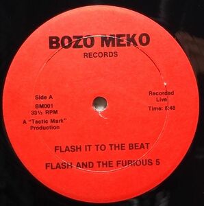 【Grandmaster Flash & The Furious Five “Flash It To The Beat / Fusion Beats Vol. 2”】 [♪HZ]　(R5/5)