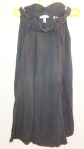 ★H&M★long Skirt Size S　エイチアンドエムミニ丈デニムスカート サイズS　USED IN JAPAN　EUR-Ｓ 黒