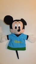 ★Disney★Mickey Mouse DIsney character puppet ミッキーマウス パペット ディズニーぬいぐるみ USED IN JAPAN_画像1