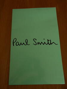 ★ポールスミス 　　紙袋　カラー/グリーン系 　　サイズ：縦37㎝×横２３㎝×幅６㎝