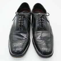 FLORSHEIM フローシャイム 内羽根式 ウィングチップ 本革 レザー 革靴 レザーシューズ ( メンズ 8 1/2 D ≒ 26.5cm ) 中古 古着 KA0062_画像1