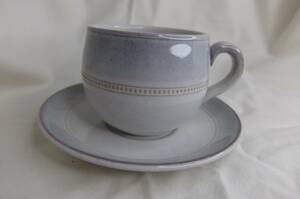 ホガナス　カップアンドソーサー　サヴォイ　Hoganas Keramik Savoy cup＆saucer スウェーデン　北欧　ビンテージ C