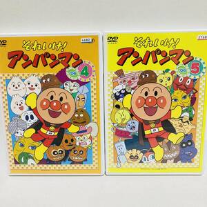 319.送料無料☆アンパンマン　DVD 2点セット　 '06 4 6 アニメ　キッズ　子供　ばいきんまん