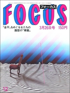 FOCUS 1982年3月26日●激突事故荒木大輔日本に占領されたNY浮世絵くずし遊女機動戦士ガンダム坂本龍一忌野清志郎イトーヨーカ堂加藤一二三