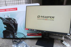 B521 比較的美品 動作品 iiyama G-MASTER GB2560HSU PL2560Hモニター 24.5型 非光沢 液晶ディスプレイ 08 PC周辺機器 箱付き