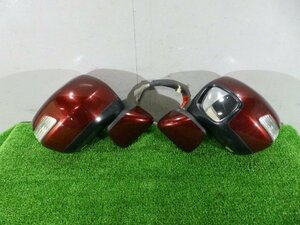 230343 H26 year N-BOX(JF1) original turn signal attaching door mirror left right set electric storage type red color (R543P) [3C401]