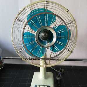 (1923年レトロ扇風機,動作確認済み)  National ナショナル ELECTRIC FAN 扇風機 25FC(即発送可能)の画像1