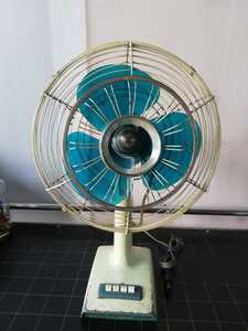 (1923年レトロ扇風機,動作確認済み) 　National　ナショナル　ELECTRIC FAN　扇風機　25FC(即発送可能)