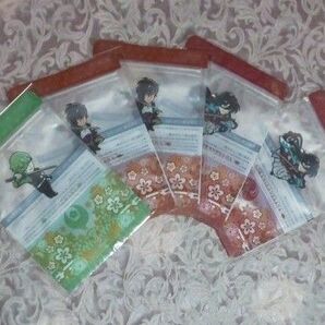 刀剣乱舞 ONLINE オンラインジッパーバッグ クリアジッパー 5枚セット