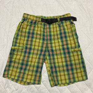 5b [носить] Колумбия Колумбия Омни-Сквозь короткие брюки половина брюк Лонг Пан Бан М-Чек дешевый открытый