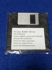 FD 2HD driver soft Nvidia RAID Driver 9D144M0002 SATA/RAID details unknown . attaching junk treatment. summarize transactions welcome 