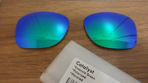 処分価格！！オークリー カタリスト用 カスタム偏光レンズ Polarized Lenses for Oakley Catalyst EMERALD GREEN