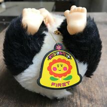 美品 ファースト社 タグ付き 貴重 おしゃぶり パンダ ぬいぐるみ 昭和レトロ 中古 モンチッチ風 人形_画像7