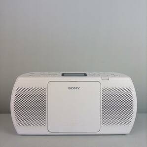 A6755○SONY ソニー パーソナルオーディオシステム CD/AM/FM ラジオ CDラジオ ポータプルプレーヤー ZS-E20CP 14年製の画像2