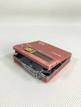 S1495○SONY ソニー WALKMAN MDウォークマン ポータブルMDレコーダー MDプレーヤー レコーディング MZ-R910 リモコン RM-MC11EL/イヤホン_画像7