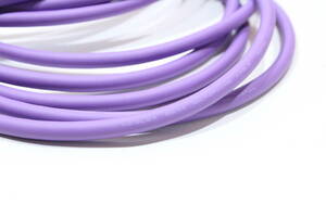 MOGAMI 2534 purple × AMPHENOL [5m S-L ] guitar base shield cable 