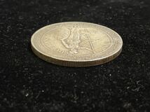 外国貨幣 イギリス領 1899年 香港 貿易銀 硬貨 壹圓 1ドル ブリタニア立像 大型銀貨 ONE DOLLER 古銭 アンティークコイン_画像3