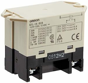 OMRON(オムロン) パワーリレー G7L-1A-BUB DC12