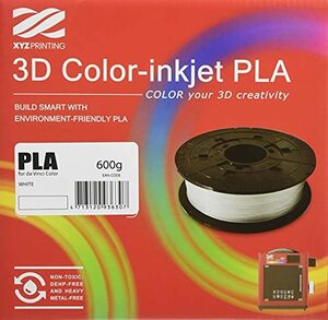 XYZプリンティング カラーインクジェット PLA フィラメント 600g ダヴィンチColorシリーズ専用 (フルカラー3Dプリント時使用)