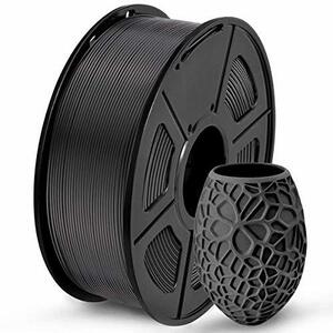 3D フィラメント PLA 1.75mm、 SUNLU 3Dプリンター & 3Dペン用 3D フィラメント PLA、 高尺寸精度、高密度、寸法精度 +/- 0.02mm、1KG