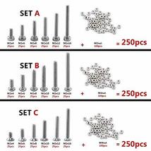 250個 六角穴付きボルト M2皿ネジ ステンレス 六角皿ボルト 六角ナット_画像6