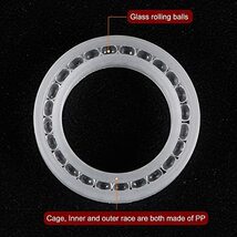 6700玉軸受 ガラス転がり玉 オープン型 機器家具用 10mm x 15mm x 4mm_画像4