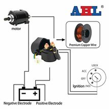 AHL バイク用 スターター リレー ソレノイド ホンダ TRX200 1984 / RX250 Fourtrax 250 1985-1987 / CX500 Custom DeLuxe 1978-1982 /_画像6