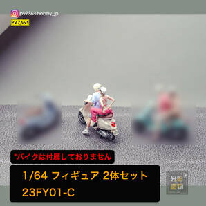 「 Light Create 」1/64 フィギュア 2体セット 23FY01Cの画像2