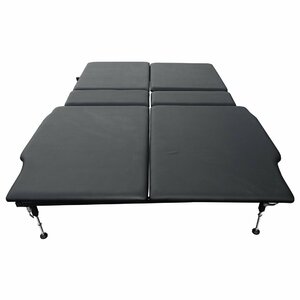  Hijet Cargo S321V S331V bed kit black sleeping area in the vehicle outdoor camp cargo storage shelves interior 