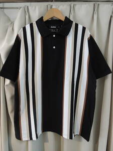 X-LARGE XLARGE エクストララージ JACQUARD KNIT POLO SHIRT ポロシャツ ブラック Lサイズ 最新商品 送料￥230～ 値下げしました！