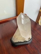 カ代 水晶　クラスター　置物　縁起物　鉱物　インテリア　原石　 本水晶 横幅11 高さ16.5奥行7㎝_画像3