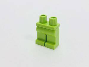 【新品未使用】レゴ　LEGO　レッグ　足　ライム　黄緑　