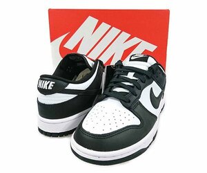 NIKE ナイキ 品番 DD1391-100 DUNK LOW RETRO パンダ シューズ 白×黒 サイズUS7.5=25.5cm 正規品 / 29530