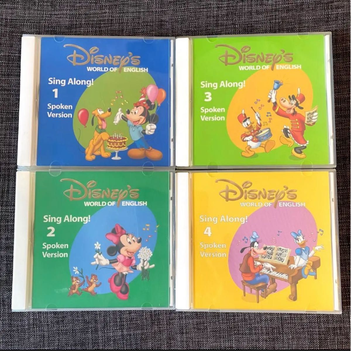 ディズニー英語システム CD&DVD 冊子セット｜PayPayフリマ