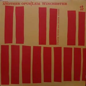 米STATUS盤LP！橙ラベルMONO！RVG刻印 Lem Winchester / Another Opus 1960年代中頃？ PRESTIGE ST 8244 Hank Jones Hank Jones Frank Wess