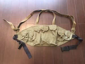 ＜フランス軍＞1950年代 ヴィンテージ コットンキャンバス素材バッグ