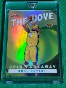 【美麗デザイン】Kobe Bryant 2002-03 Topps Chrome The Move Refractor 