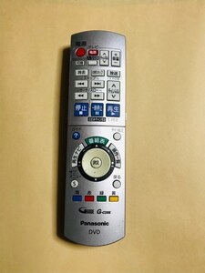  Panasonic DVD remote control EUR7658YE0 guarantee equipped DMR-XP11/DMR-XW31/DMR-XW51 etc. 