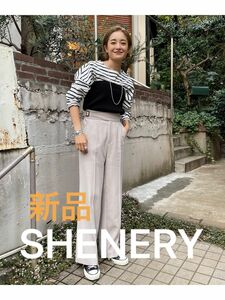 【新品】SHENERY シーナリー　リネンライクグルカパンツ
