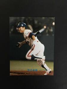 カルビープロ野球カード 89年 No.63 荒井幸雄 ヤクルト 1989年 ② (検索用) レアブロック ショートブロック ホログラム 金枠 地方版