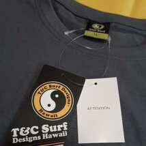 ▼1195　タウカン T&C 半袖Tシャツ LLサイズ ブルーグレー　未使用新品　タグ付　　タウン＆カントリー　Town & Country_画像6