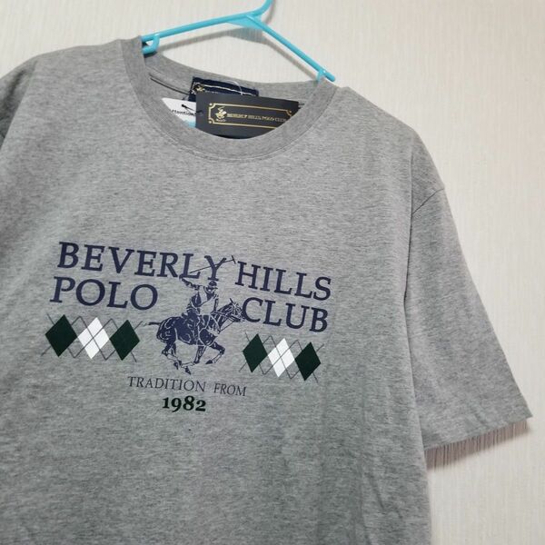 ◆新品 ビバリーヒルズポロクラブ Tシャツ 半袖 ビバリーヒルズ ロゴ ポロクラブ USA製 BHPC