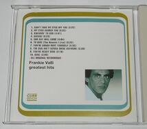 1999年発売◎解説歌詞付『ベスト・オブ・フランキー・ヴァリ』Frankie Valli★君の瞳に恋してる,瞳の面影,グリース,太陽はもう輝かない 他_画像6